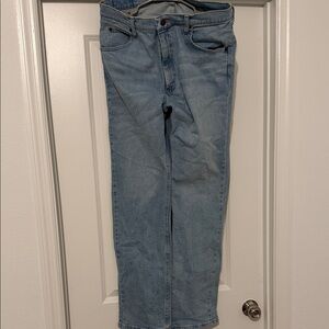 Wrangler Light Blue Men's Straight Jeans
